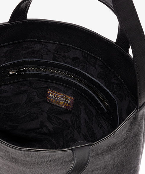 MR.OLIVE E.O.I / WATER PROOF WASHABLE LEATHER / 2WAY TOTE BAG ミスターオリーブ イーオーアイ / ウォータープルーフウォッシャブルレザー / 2WAYトートバッグ